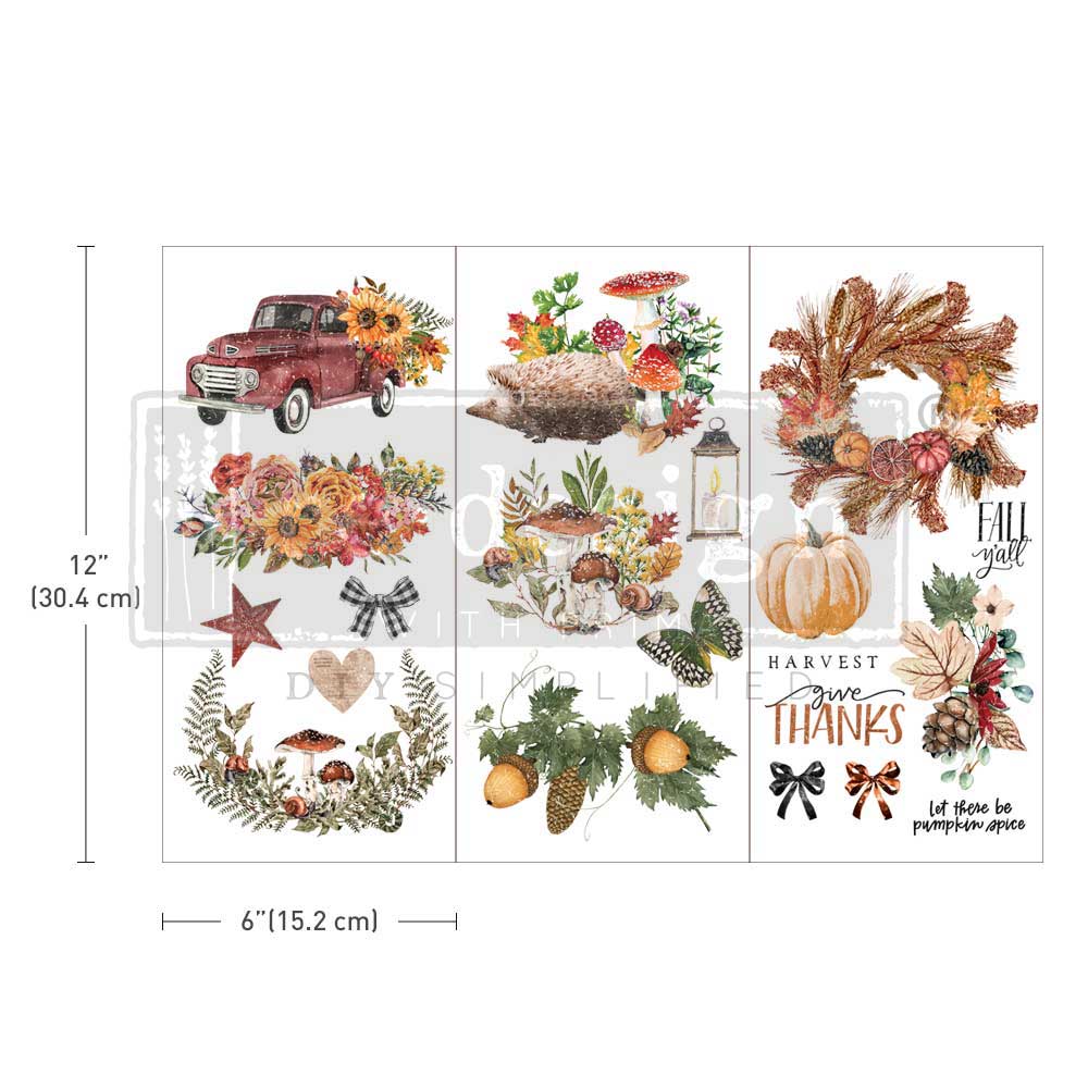 Redesign With Prima Decor Transfer_ Autumn Essentials