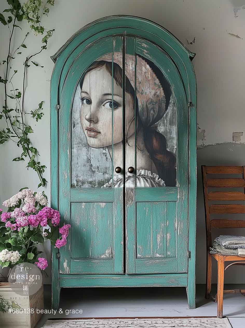 Redesign With Prima Decoupagr Fiber_ Beauty & Grace