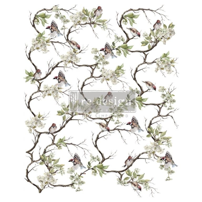 Redesign With Prima Decor Transfer_ Blossom Flight