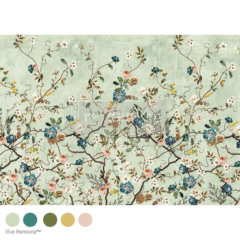 Redesign With Prima A1 Decoupage Fiber_Blossom Perch