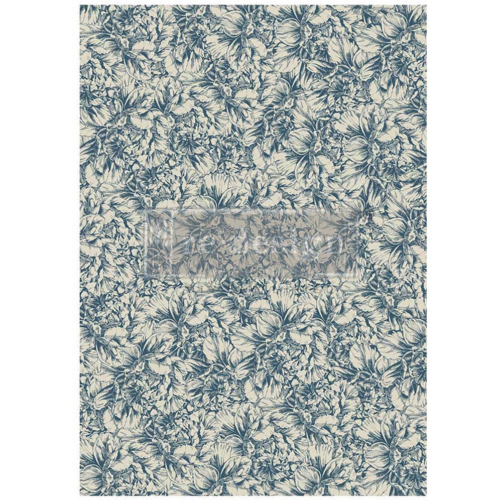 Redesign With Prima A1 Decoupage Fiber_Blue Wallpaper