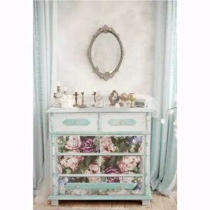 Redesign With Prima Decoupage Decor Tissue Paper _ Dark Lace Floral