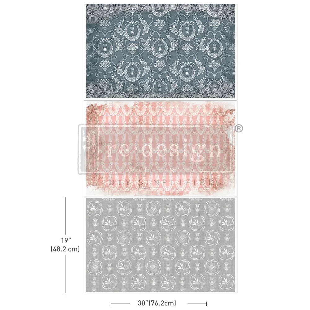 Redesign With Prima Decoupage Decor Tissue Paper_Delicate Charm