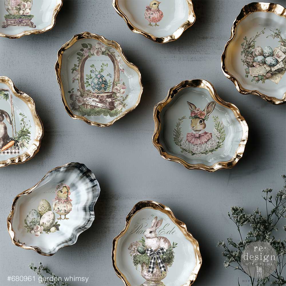 Redesign With Prima Middy Trasnfers_ Garden Whimsy