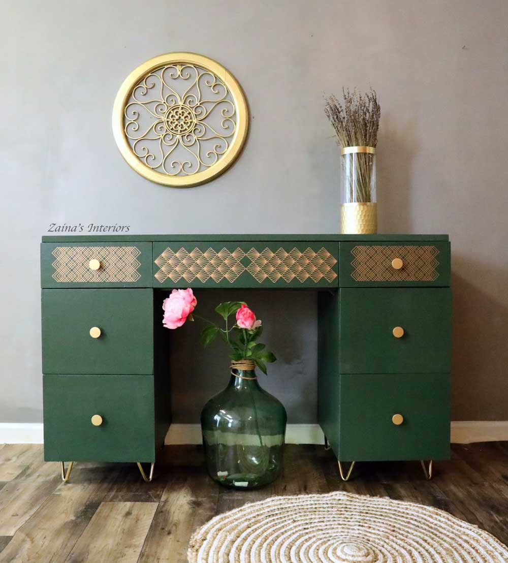 Redesign With Prima Middy Transfers_ Golden Art Deco