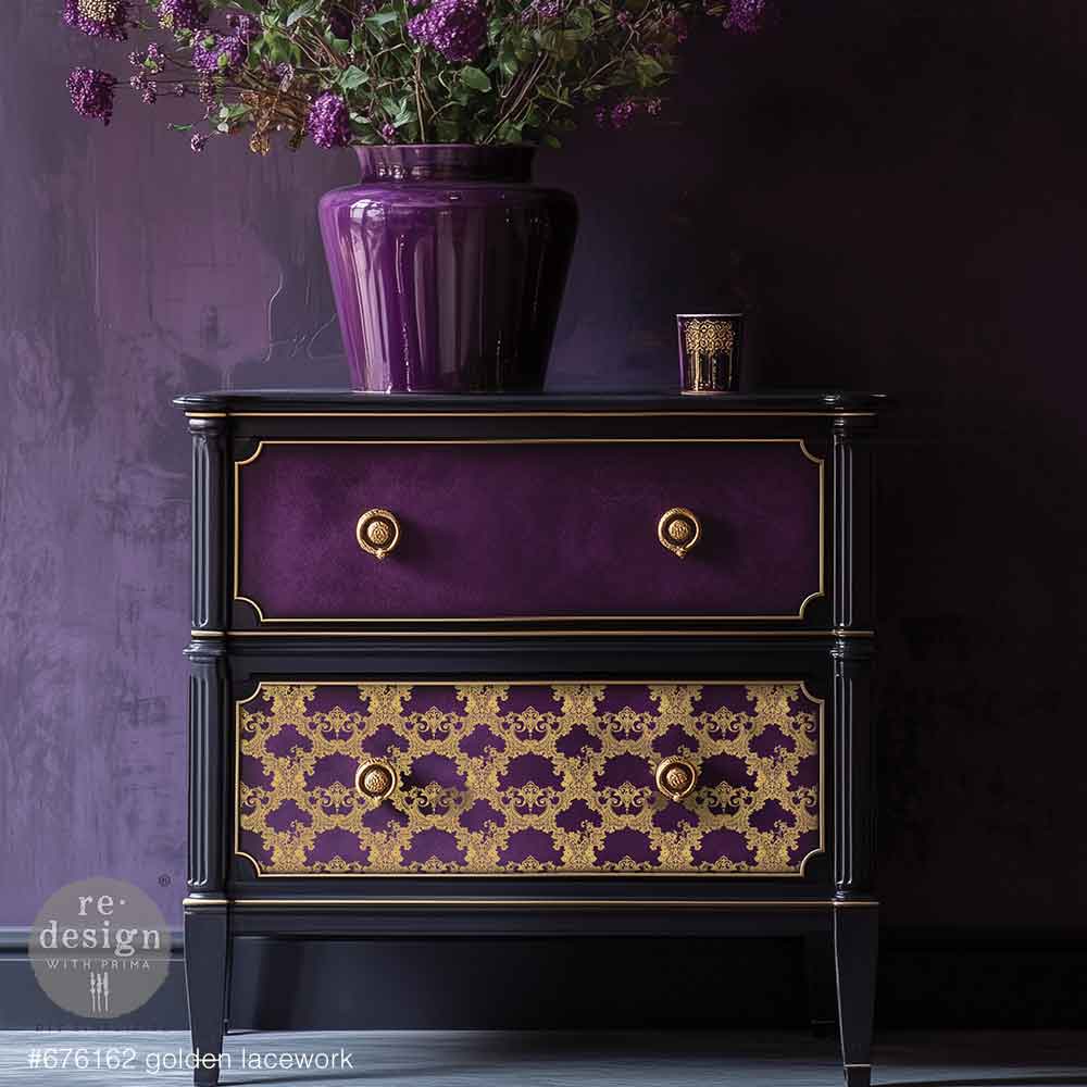 Redesign With Prima Middy Transfers_ Golden Lacework