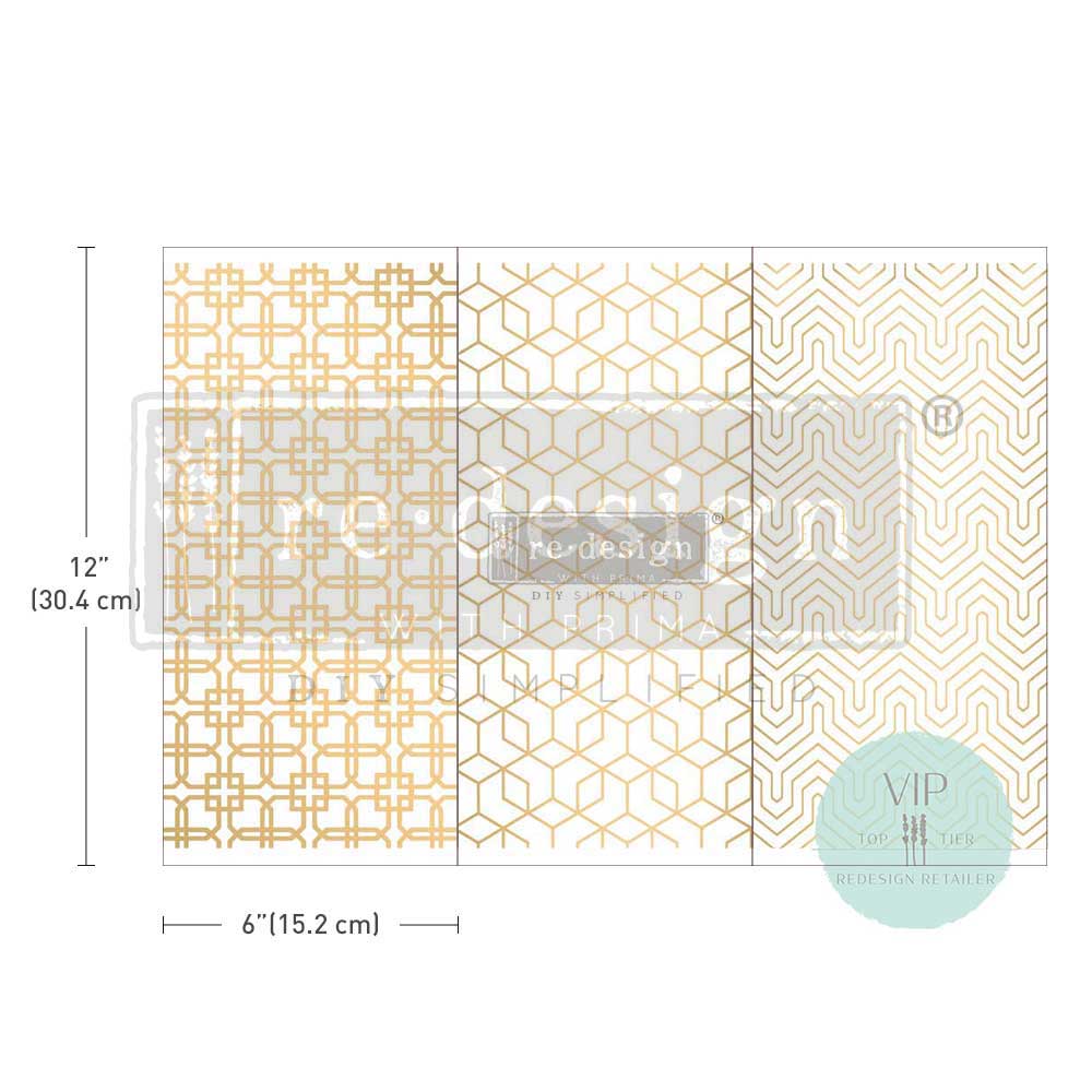 Redesign With Prima Decor Transfer_ Motif Geometrique