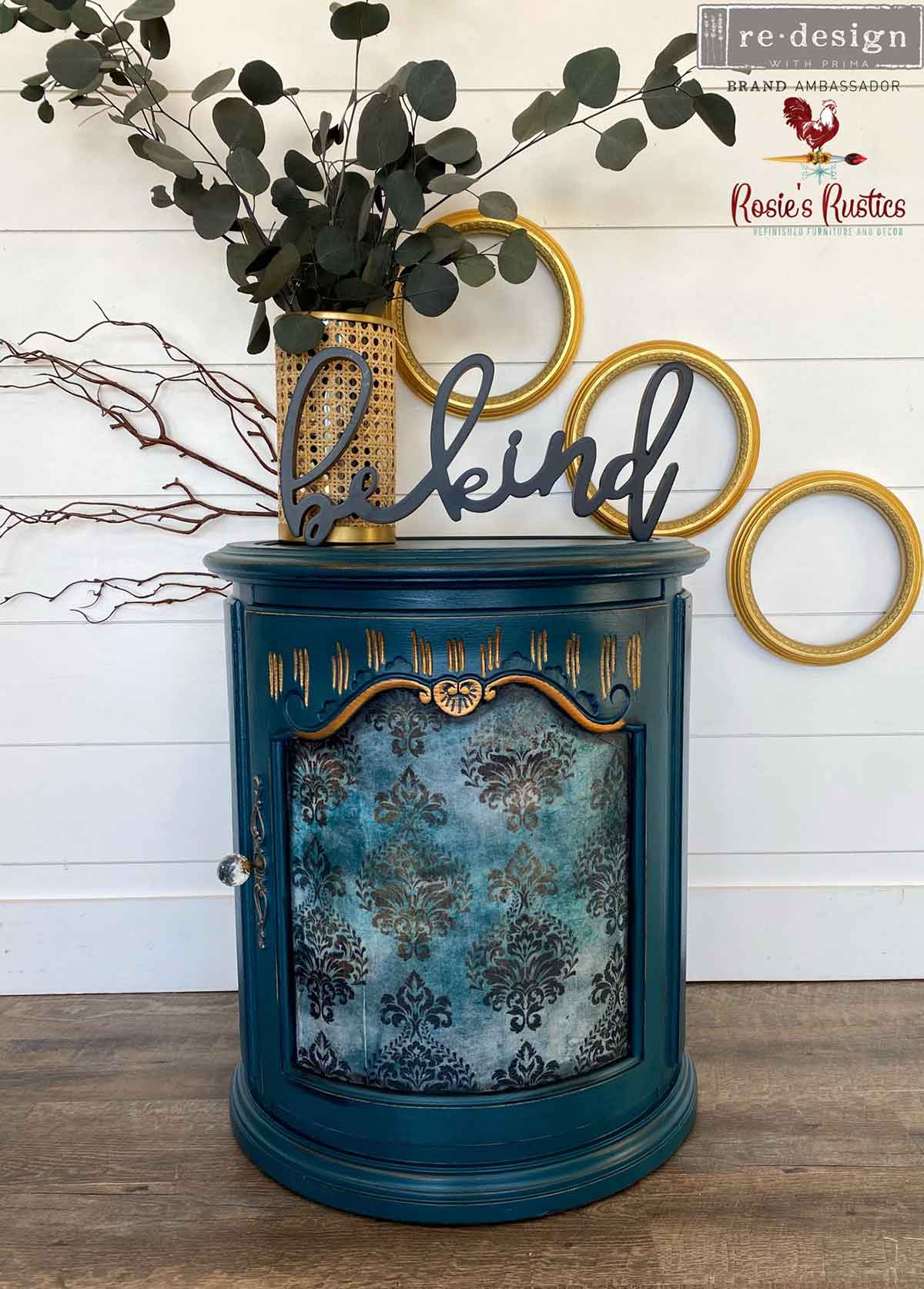 Redesign With Prima Decoupage Decor Tissue Paper_Patina Flourish