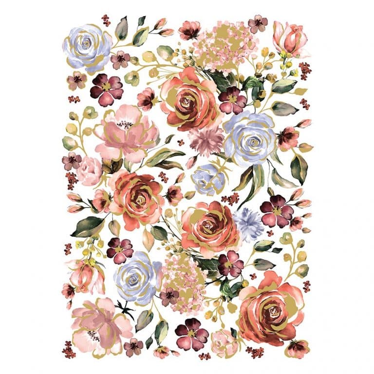 Redesign With Prima Decor Transfer_ Rose & Rouge