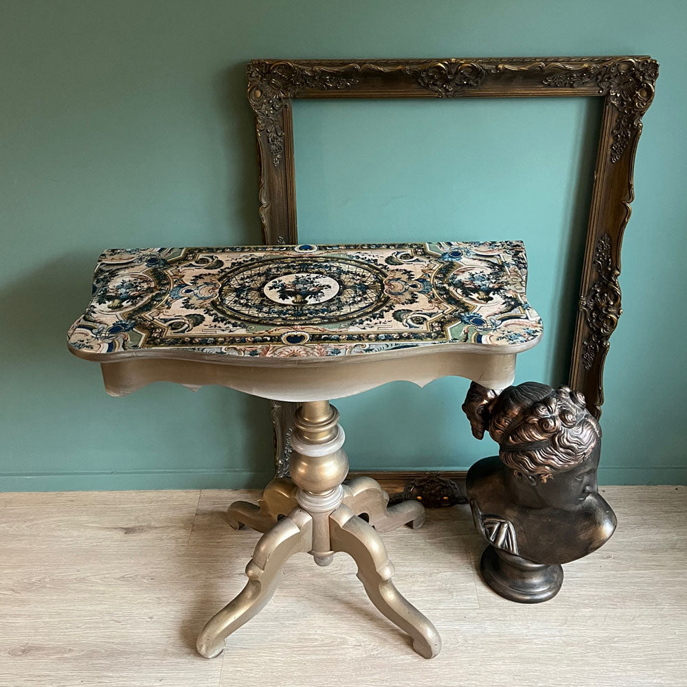 Redesign With Prima  Decoupage Fiber – Serenade In Blue