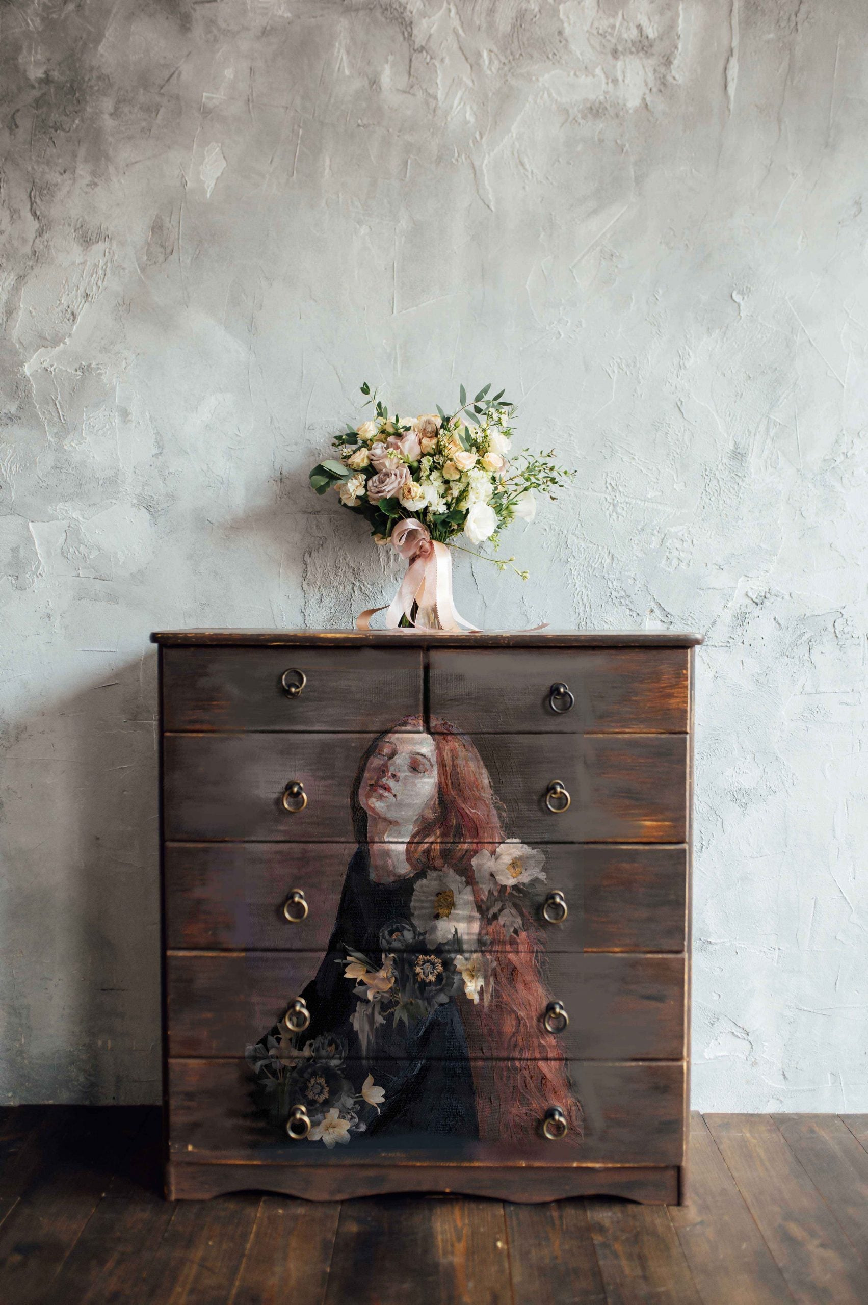 Redesign With Prima A1 Decoupage Fiber _Serene Thought