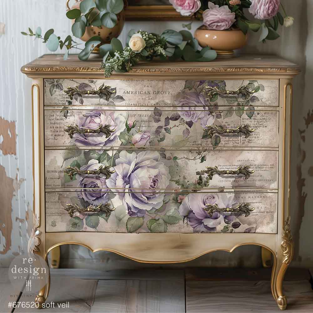 Redesign With Prima Decoupage Fiber_ Soft Veil
