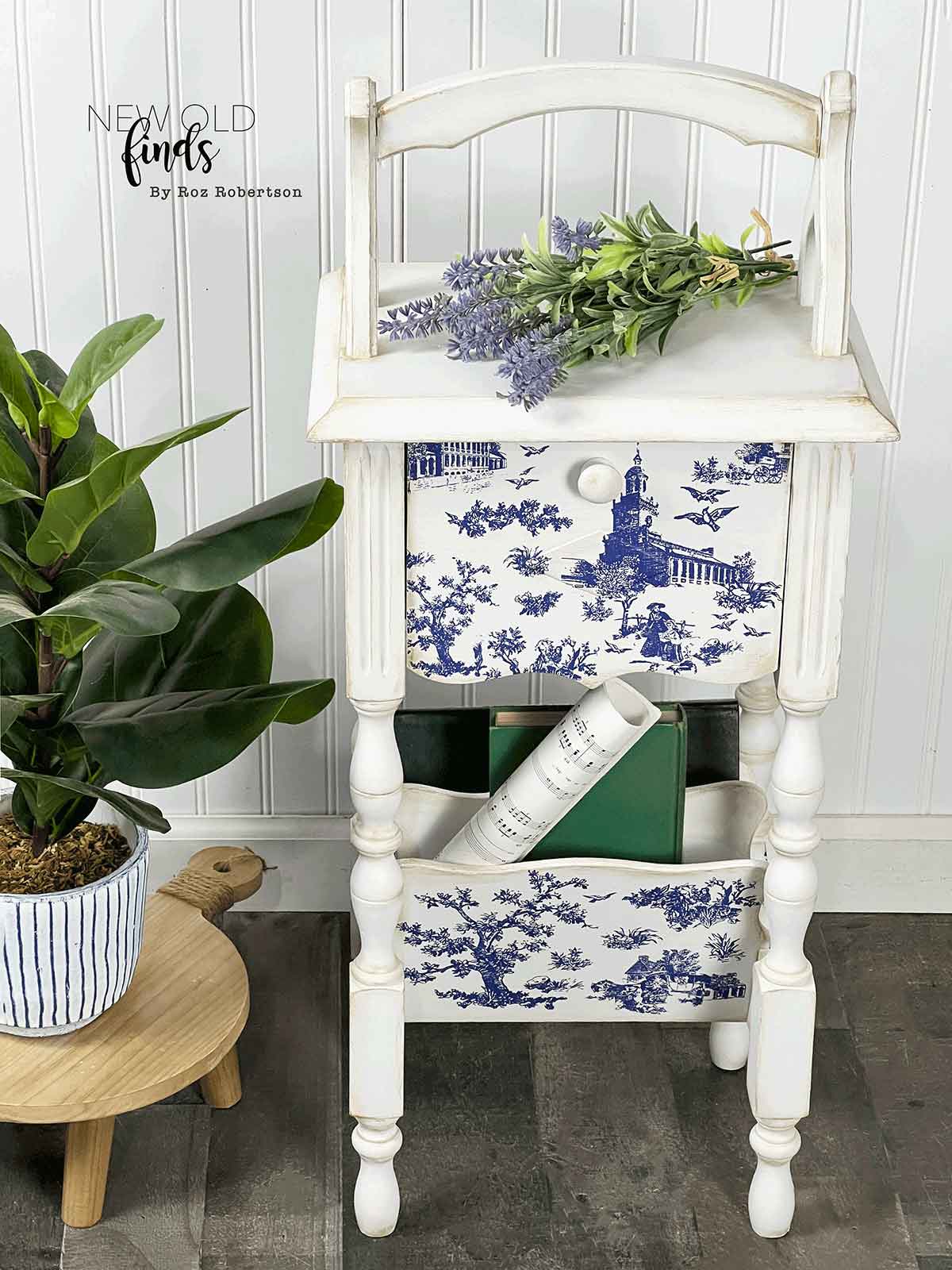 Redesign With Prima Decor Tranfers_ Toile