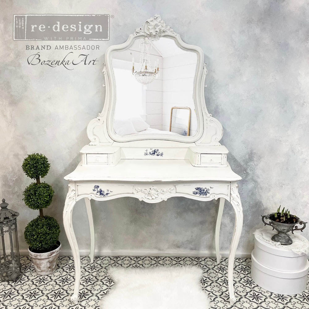 Redesign With Prima Decor Tranfers_ Toile