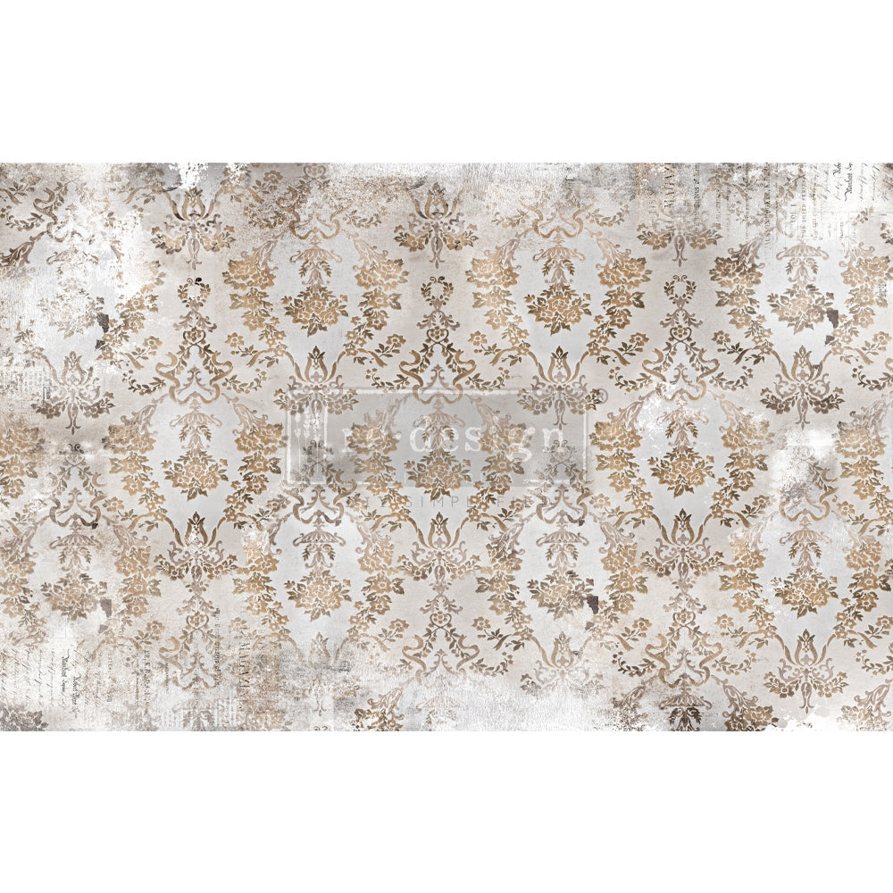 Redesign Whit Prima_Decoupage Decor Tissue Paper_Washed Damask
