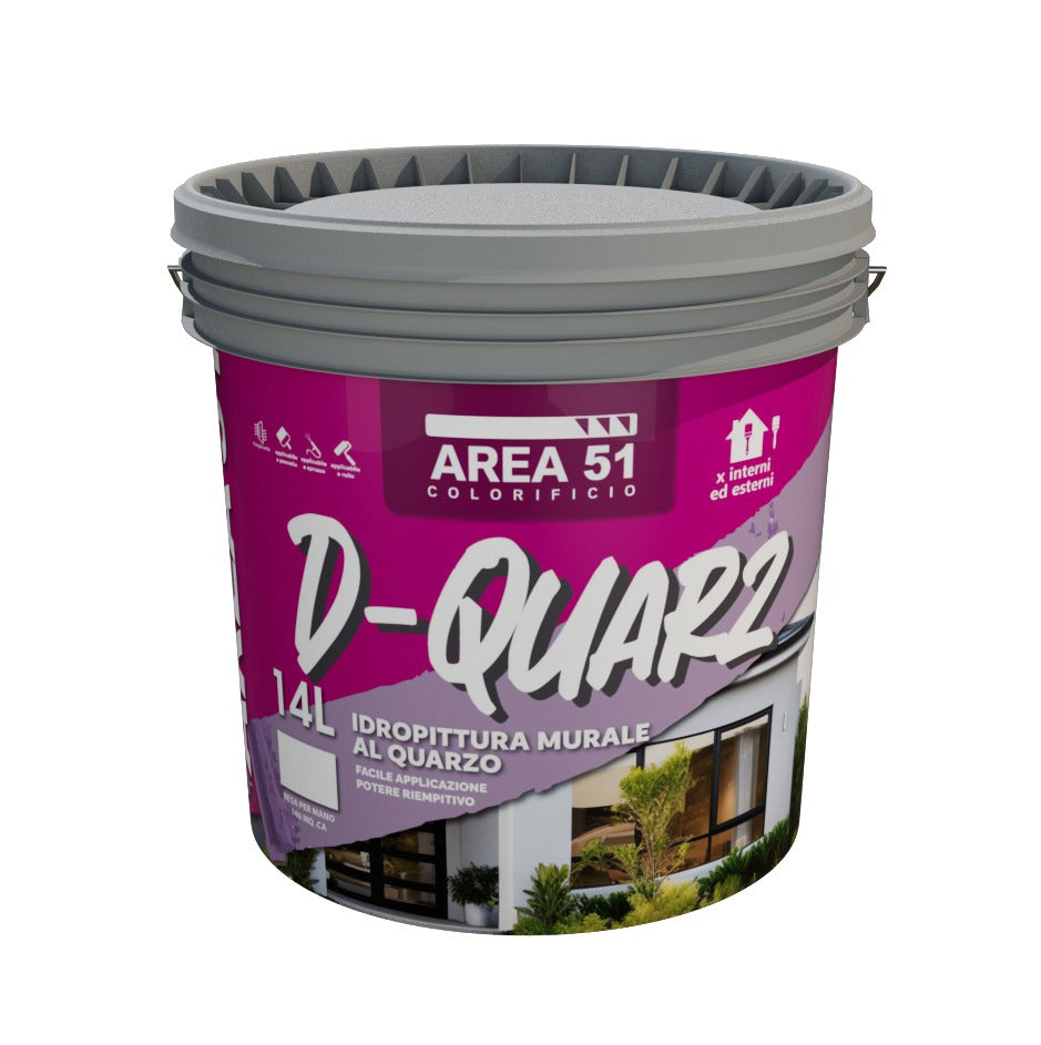 D-Quarz Idropittura al quarzo.