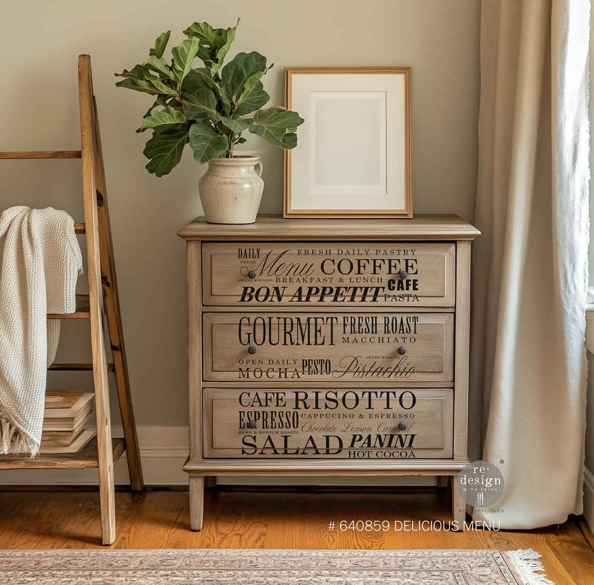 Redesign Decor Transfer Delicious Menu 23''x31''