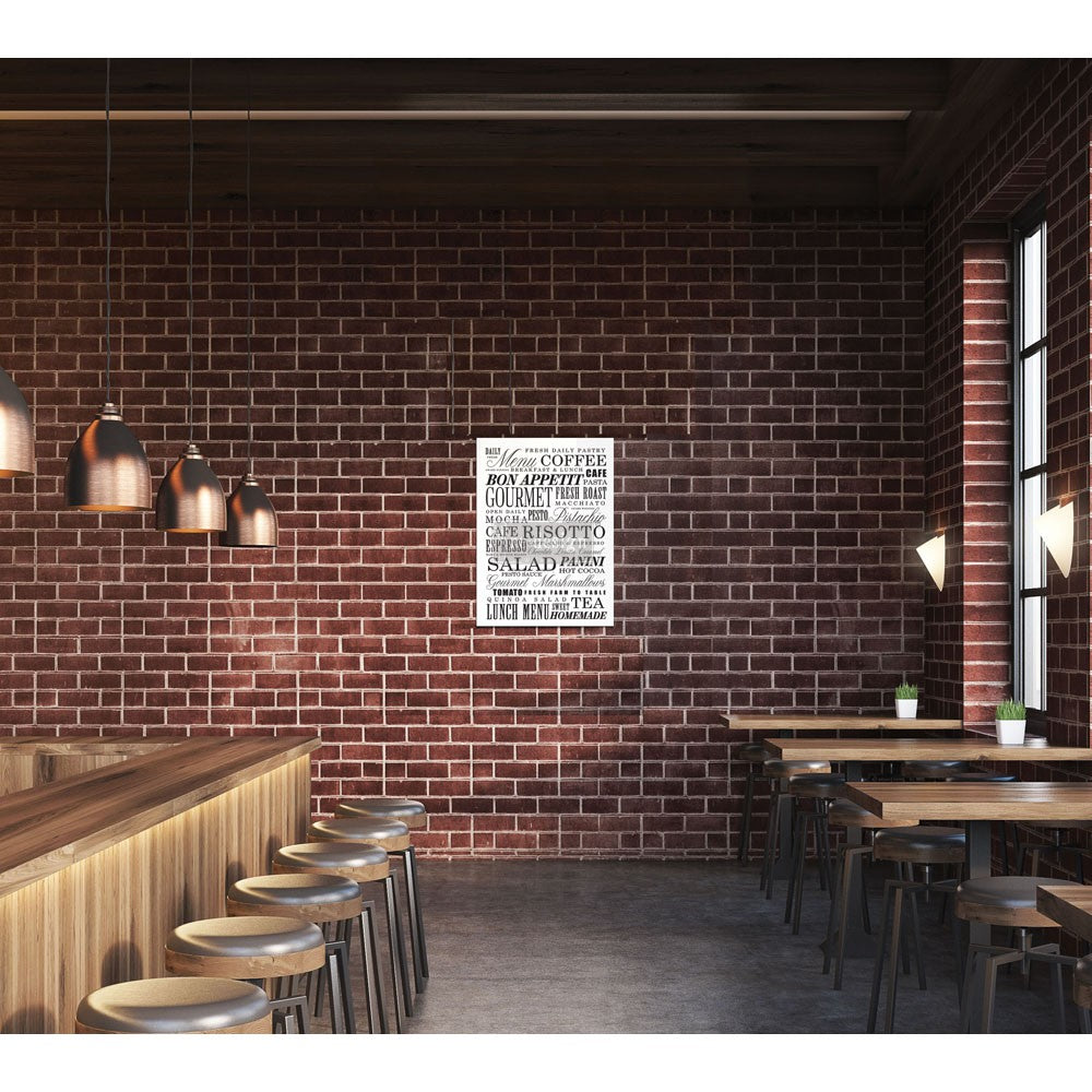 Redesign Decor Transfer Delicious Menu 23''x31''