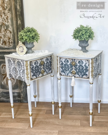 Redesign With Prima Decoupage Decor Tissue Paper_Evening Damask