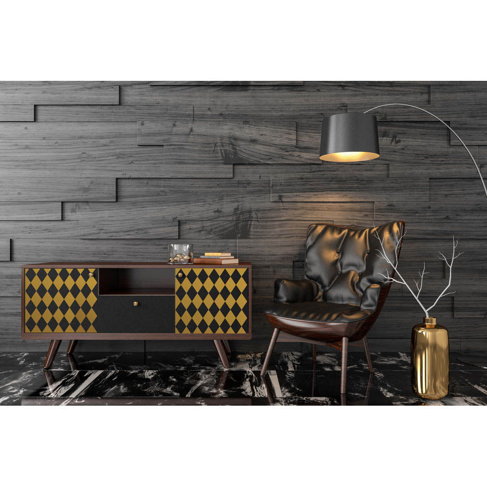 Redesign Decor Transfers Gold Harlequin 24''x35''