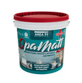 OPAMATT ACTIVE Idropittura lavabile opaca antimuffa ad elevato punto di bianco. Speciale per cartongesso.