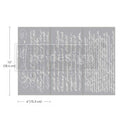 Redesign Whit Prima_Decor Transfer Secret Letter II 6''X12''