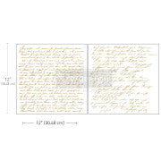 Redesign With Prima_Maxi Transfer Sweet Notes 12''x12''