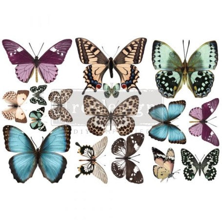 Redesign With Prima Decor Transfers _Butterfly