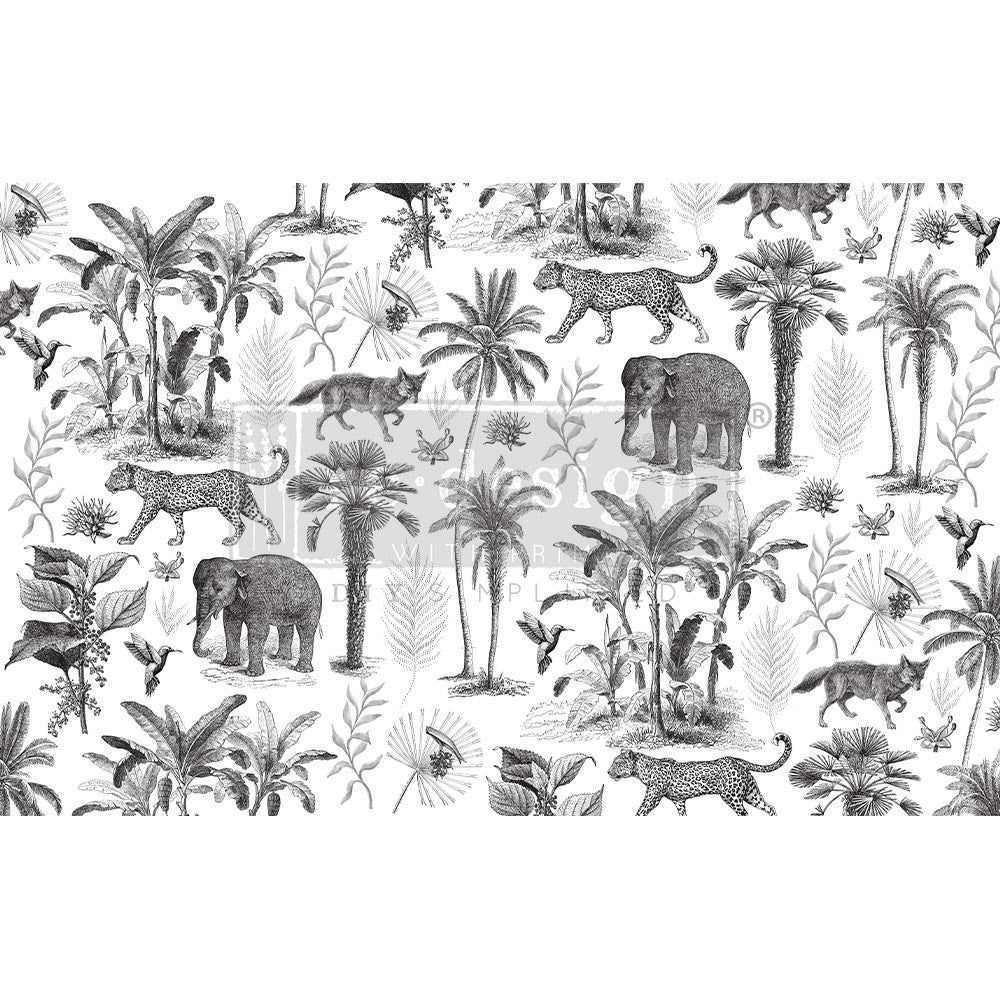 Redesign With Prima Decoupage Decor Tissue Paper Wild Savanna