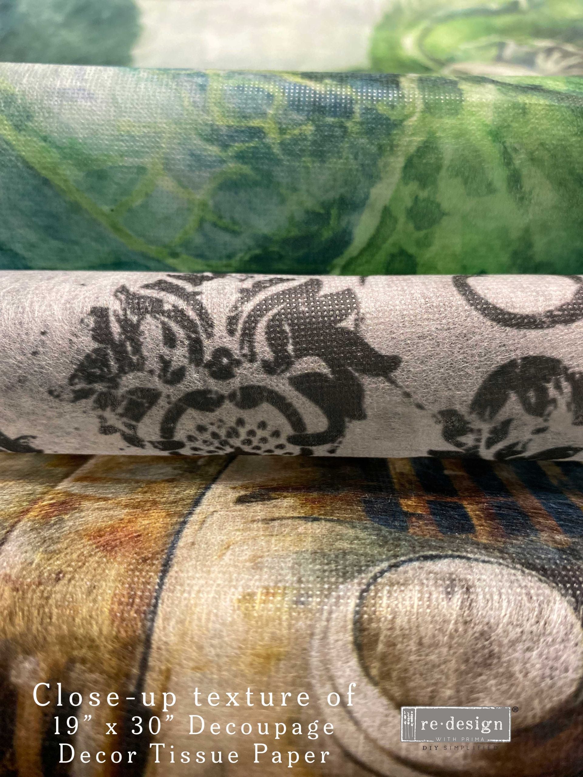 Redesign With Prima Decoupage Decor Tissue Paper Wild Savanna